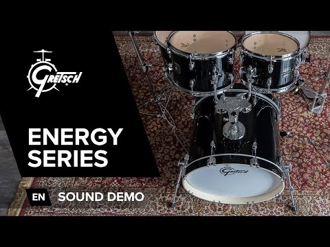 Gretsch Energy Studio Black Komplet Trommesæt