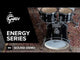 Gretsch Energy Studio Black Komplet Trommesæt