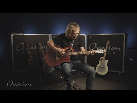 Adamas E-Acoustic Guitar 2087GT Deep Contour Cutaway - Reverse Red Burst (2087GT-2-G)