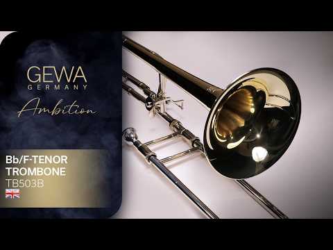 GEWA Ambition TB503B Bb/F-tenorbasun, klarlak