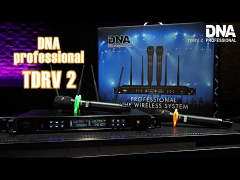 DNA TDRV 2 trådløs mikrofon 2x sender Dora