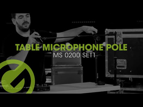 Gravity MS 0200 - Mikrofonstang til bordmontering