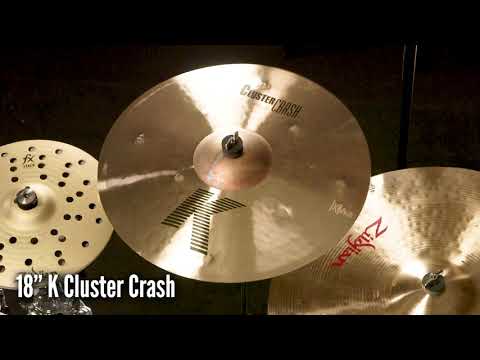 Zildjian 18" K Cluster Crashbækken