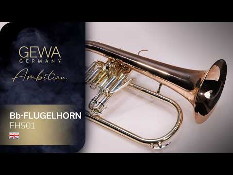 GEWA Ambition FH501 Bb-flygelhorn, klarlak