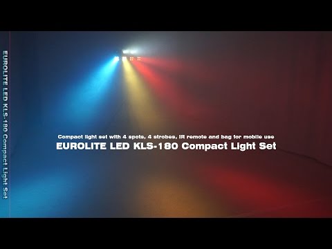 Eurolite LED KLS-180 Lysbar (Sort)