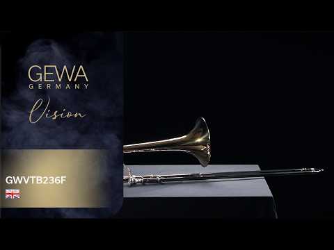 GEWA Vision TB236F Bb/F-tenorbasun, klokke i gul messing