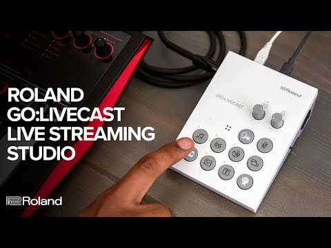 Roland GO:LIVECAST Lydkort