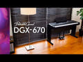 Yamaha DGX670B El Klaver (Sort)