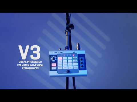 Zoom V3 Vocal Multeffekt Proccessor