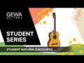 GEWA Classical guitar Student Natural - 4/4 size nature