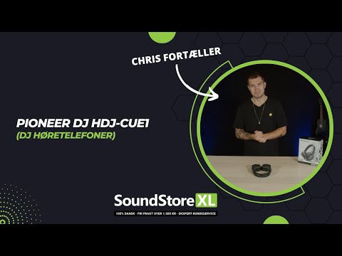 Pioneer DJ HDJ-CUE1 DJ-Høretelefoner (Sort)