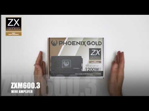 Phoenix Gold 3-kanals miniforstærker 2x75W - 350W RMS