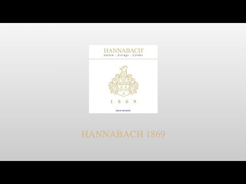 Hannabach Strings for classic guitar Serie 1869 Carbon/Gold MHT - Set MHT (1869MHT)