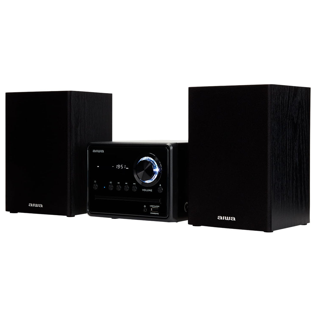 AIWA MCBT-350 Micro Hi-Fi Anlæg 20W med Bluetooth, CD, FM og USB