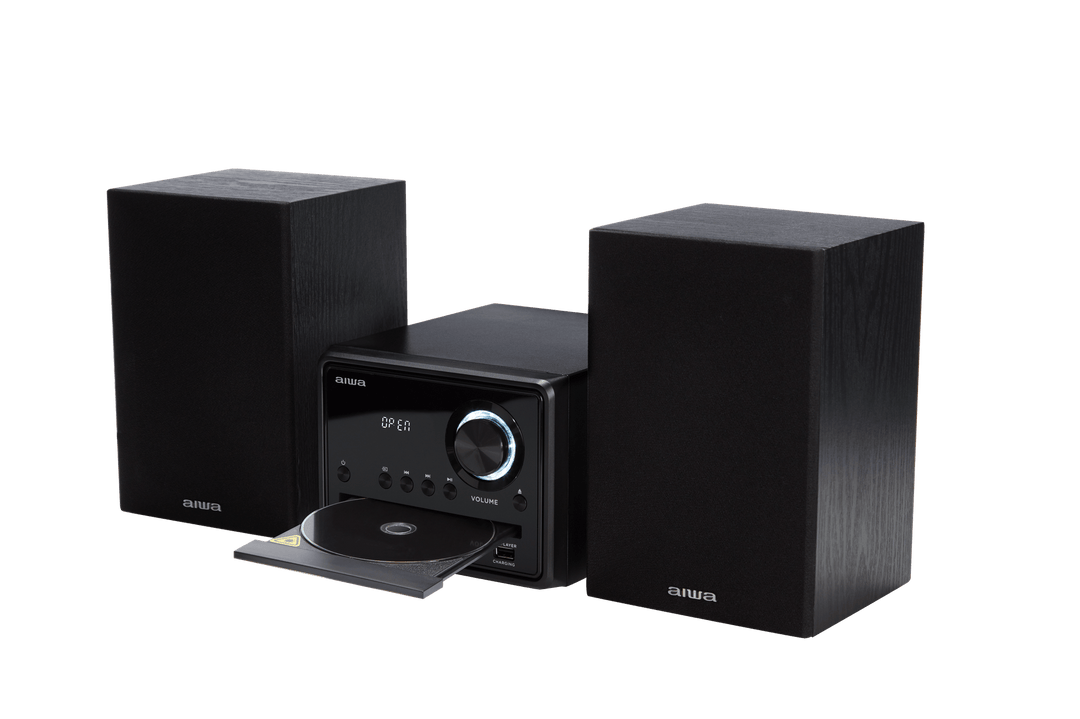AIWA MCBT-350 Micro Hi-Fi Anlæg 20W med Bluetooth, CD, FM og USB