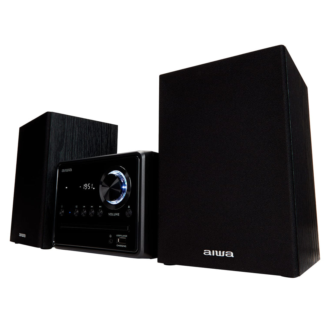 AIWA MCBT-350 Micro Hi-Fi Anlæg 20W med Bluetooth, CD, FM og USB