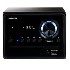 AIWA MCBT-350 Micro Hi-Fi Anlæg 20W med Bluetooth, CD, FM og USB