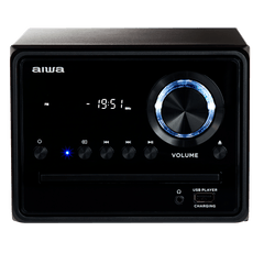 AIWA MCBT-350 Micro Hi-Fi Anlæg 20W med Bluetooth, CD, FM og USB