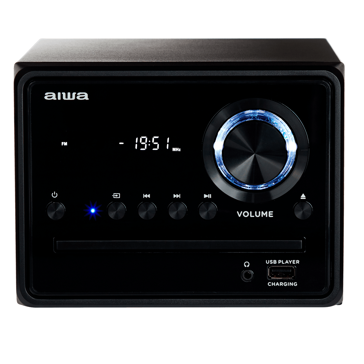 AIWA MCBT-350 Micro Hi-Fi Anlæg 20W med Bluetooth, CD, FM og USB