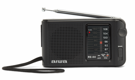 AIWA RS-10 Lommeradio med AM/FM, FM DX og Høretelefoner