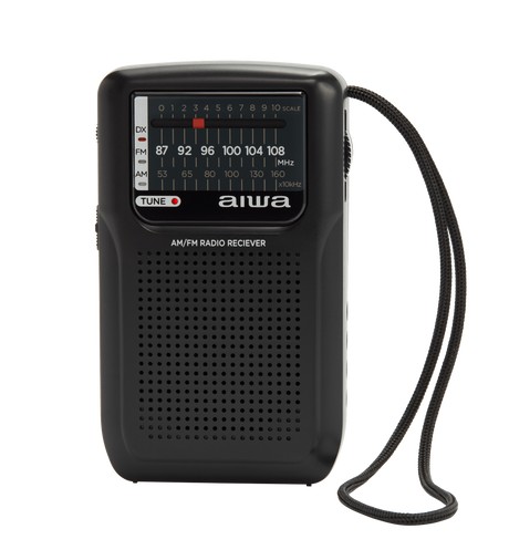 AIWA RS-20 Lommeradio med AM/FM, FM DX og Høretelefoner