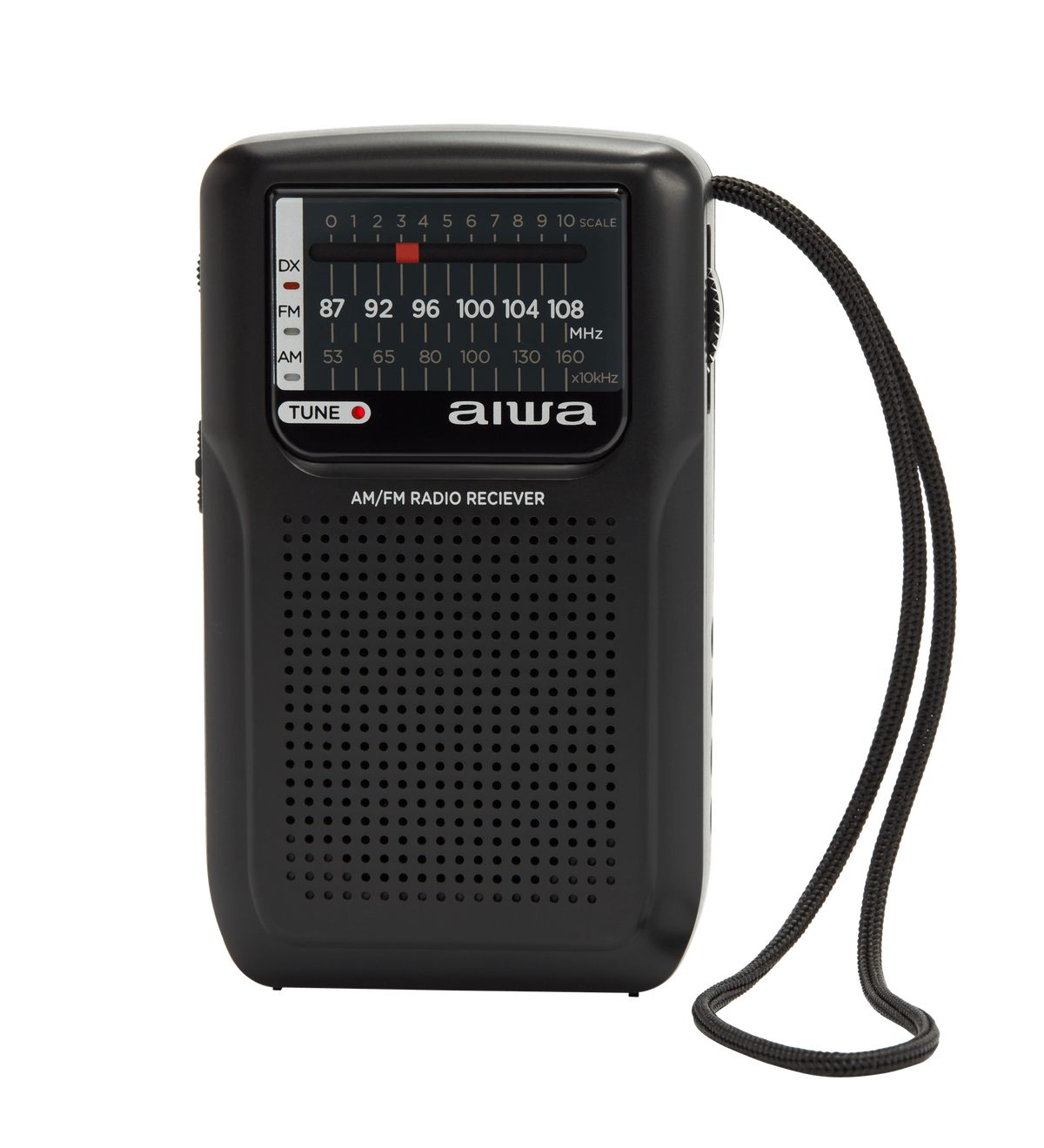 AIWA RS-20 Lommeradio med AM/FM, FM DX og Høretelefoner