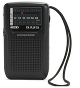 AIWA RS-20 Lommeradio med AM/FM, FM DX og Høretelefoner