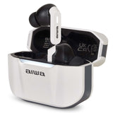 Aiwa ETWS-330WT TWS-øretelefoner, Hvid