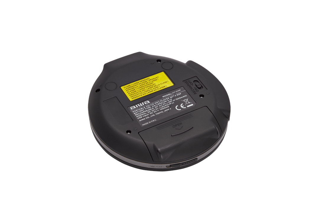 AIWA PCP-850 Bærbar CD-afspiller – MP3 & Anti-Shock, sort