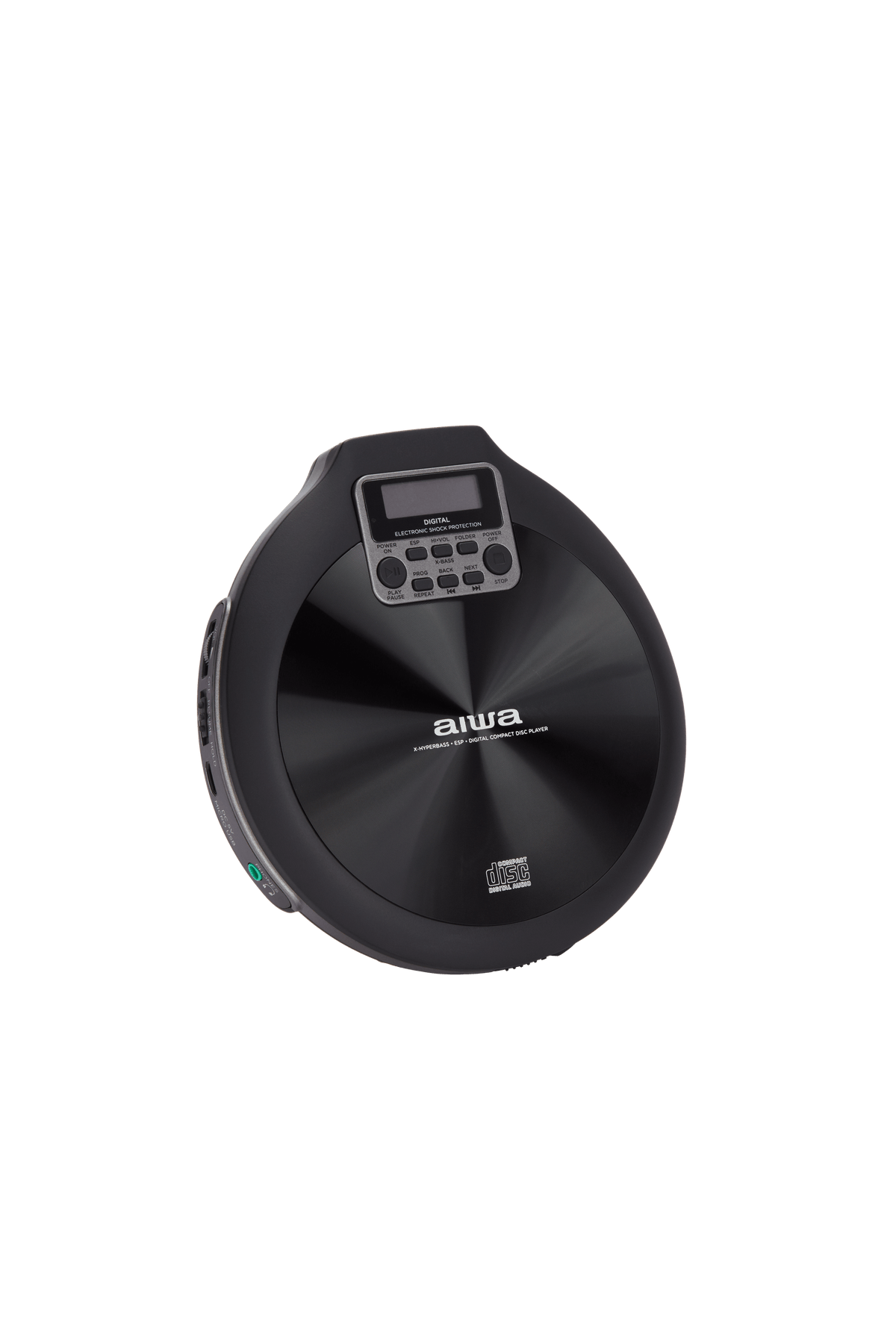 AIWA PCP-850 Bærbar CD-afspiller – MP3 & Anti-Shock, sort
