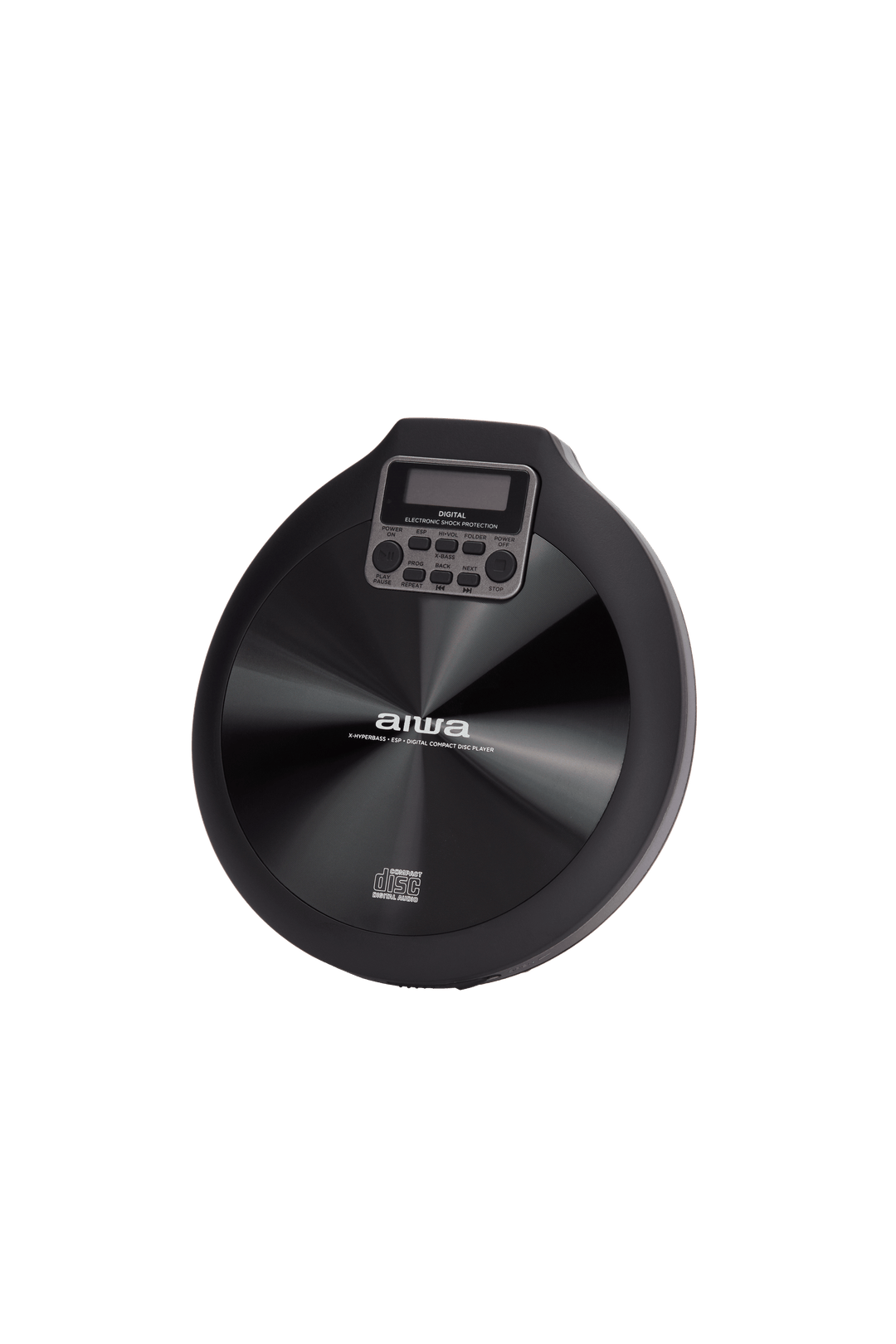 AIWA PCP-850 Bærbar CD-afspiller – MP3 & Anti-Shock, sort