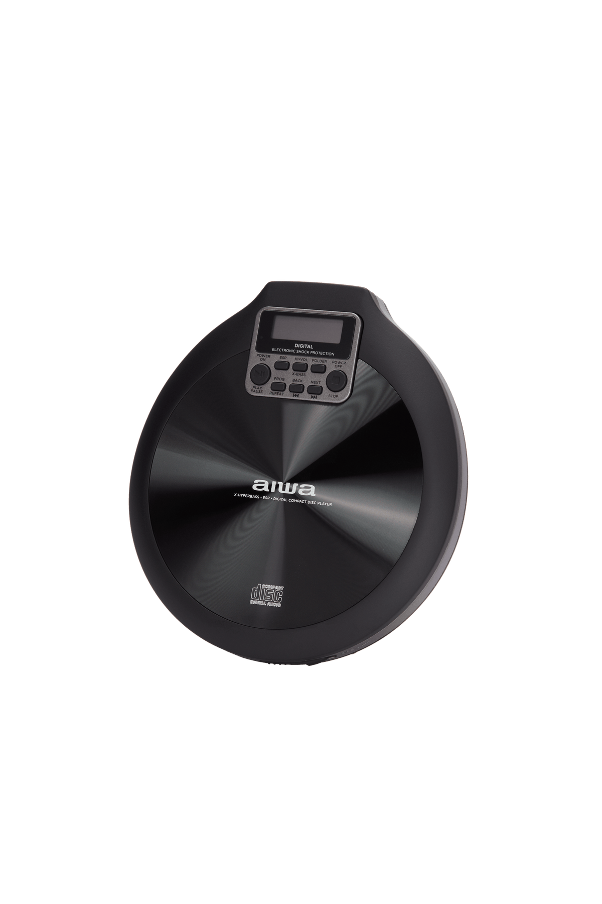 AIWA PCP-850 Bærbar CD-afspiller – MP3 & Anti-Shock, sort