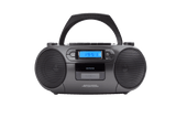 AIWA RC-250 Boombox – CD, Kassette, Bluetooth & FM, sort