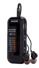 Aiwa RM-10BK bærbar radio, Sort