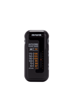 Aiwa RM-10BK bærbar radio, Sort