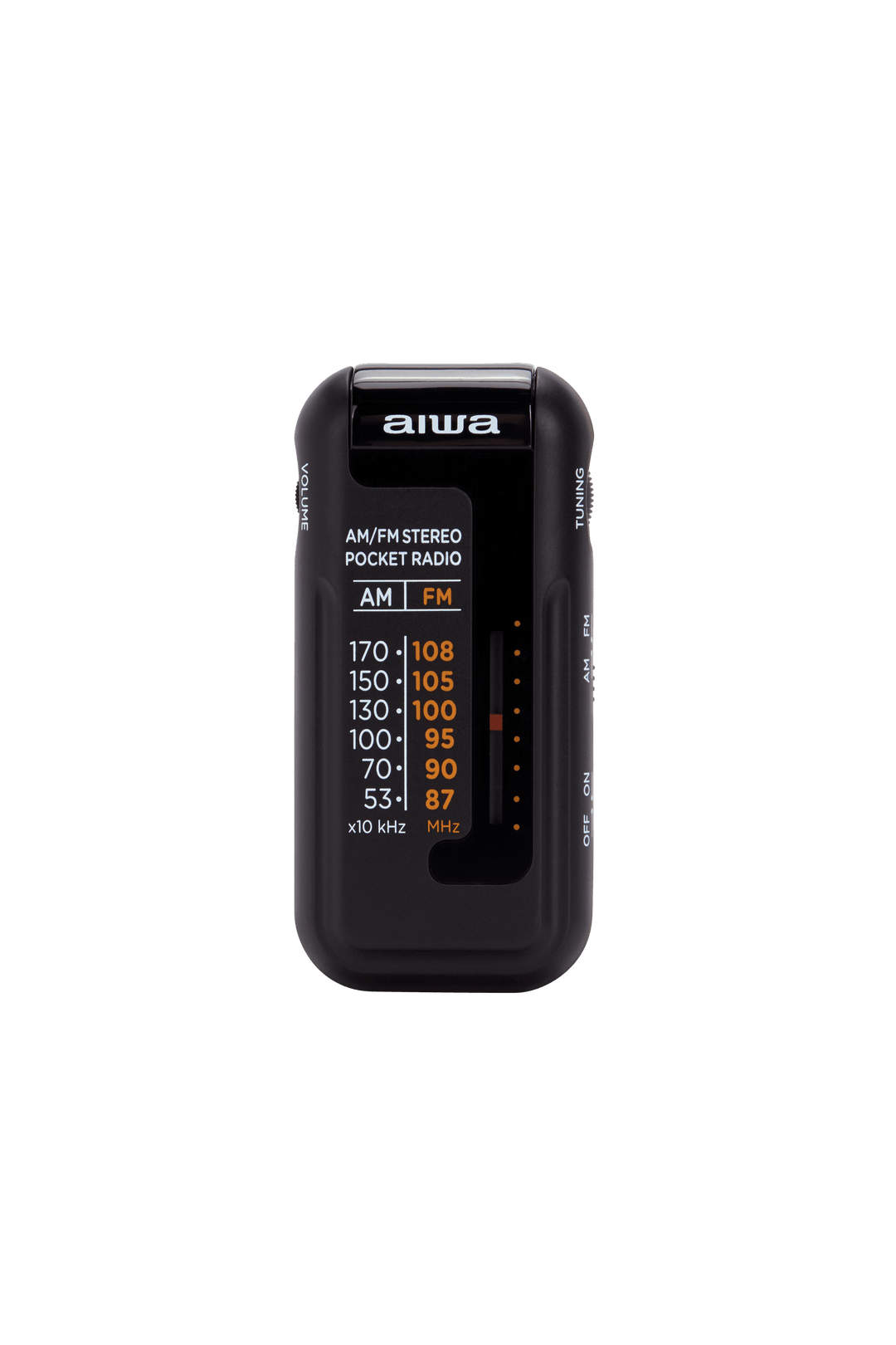Aiwa RM-10BK bærbar radio, Sort