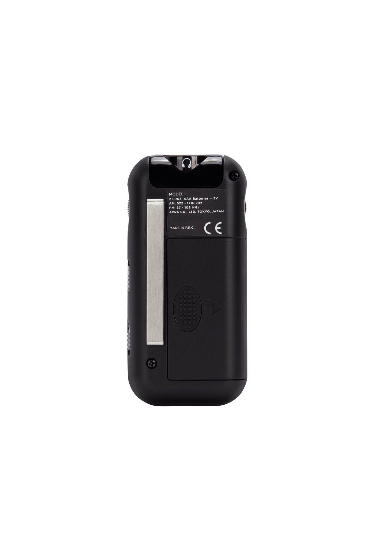 Aiwa RM-10BK bærbar radio, Sort