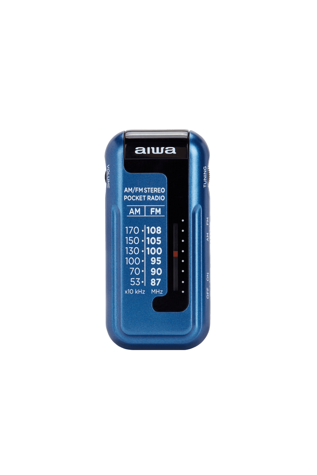 Aiwa RM-10BL bærbar radio, Blå