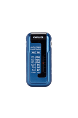 Aiwa RM-10BL bærbar radio, Blå