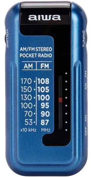 Aiwa RM-10BL bærbar radio, Blå