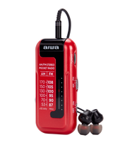 Aiwa RM-10RD bærbar radio, Rød