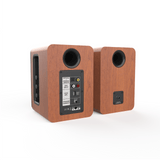 AIWA SPA-200 Aktive Højttalere – Bluetooth & HDMI ARC,brun