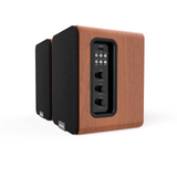 AIWA SPA-200 Aktive Højttalere – Bluetooth & HDMI ARC,brun