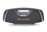 AIWA SPB-680 – 20W Portable Bluetooth Party Speaker med RGB-lys, Grå