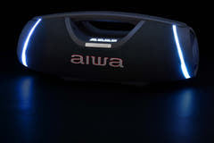 AIWA SPB-680 – 20W Portable Bluetooth Party Speaker med RGB-lys, Grå