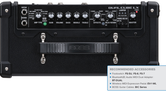 Boss Dual Cube LX Guitarforstærker