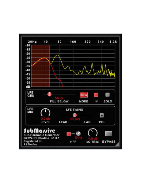SubMassive sub-harmonic generator plugin