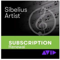 Sibelius Artist Subscription RENEWAL
