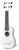 Reno RU150 Sopran Ukulele (Hvid)