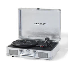 Crosley Cruiser Plus Pladespiller Tovejs Bluetooth (Silver)